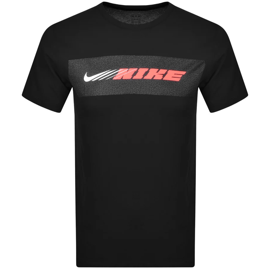 Alternative Image for ProductNike Training Pro Logo T Shirt Black1